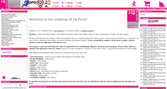 Desktop Screenshot of iq-parts-shop.nl